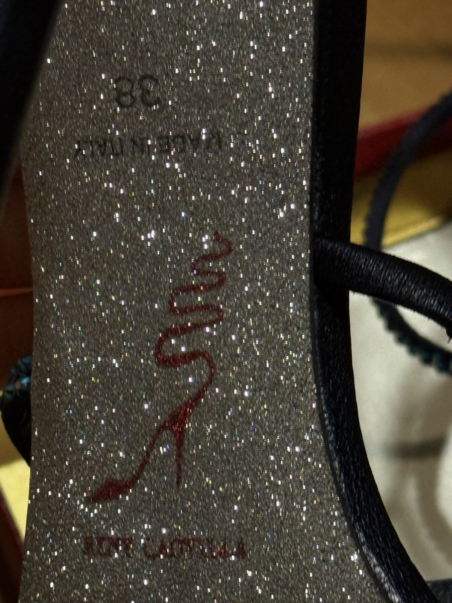 René Caovilla Scarpe da donna: Rene Caovillla in dark blue – Usato da Rüti ZH venduto da lay_zy99 4