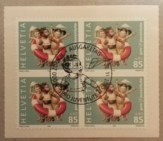 2841) J317, Abart Loch im Ring, im 4-Block ET Kt. 116.-