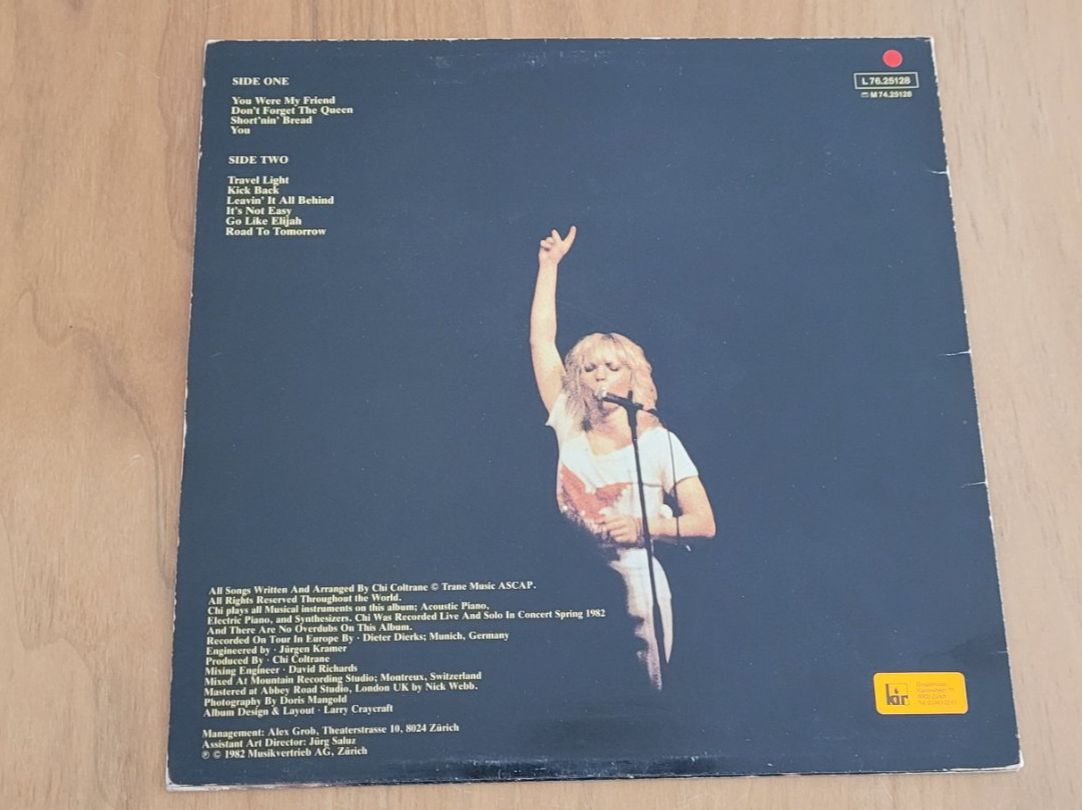 Dischi in vinile: LP  Chi Coltrane – Usato da Martigny venduto da MZ-67 1