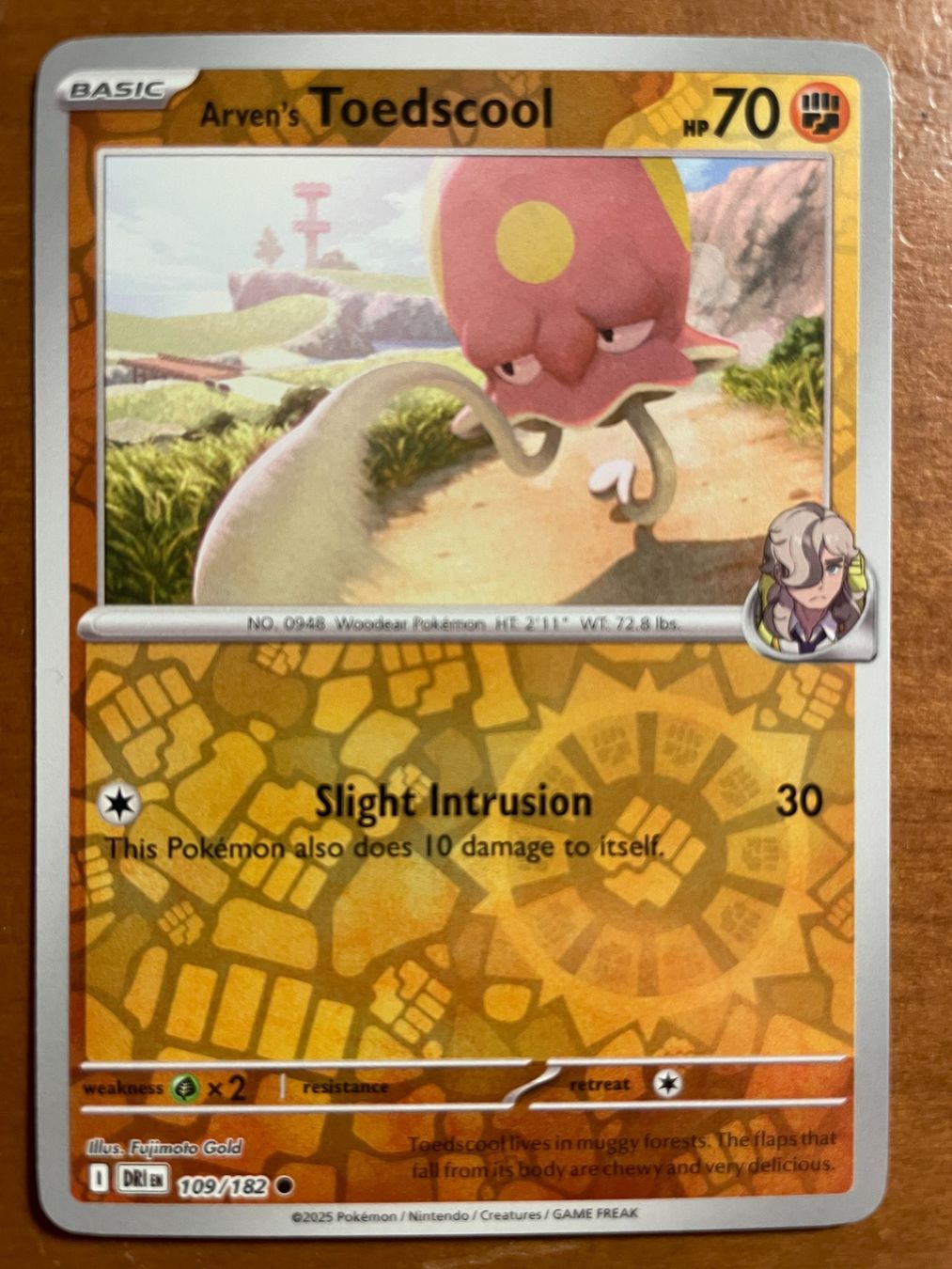 Pokémon Carte collezionabili: Pokemon Arven's Toedscool Reverse (Versand gratis) – Nuovo (secondo la descrizione) da Chur venduto da Angerson