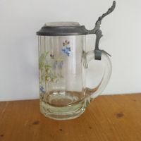 Bier-Krug / Antik Bierglas - Vecchio boccale da birra.