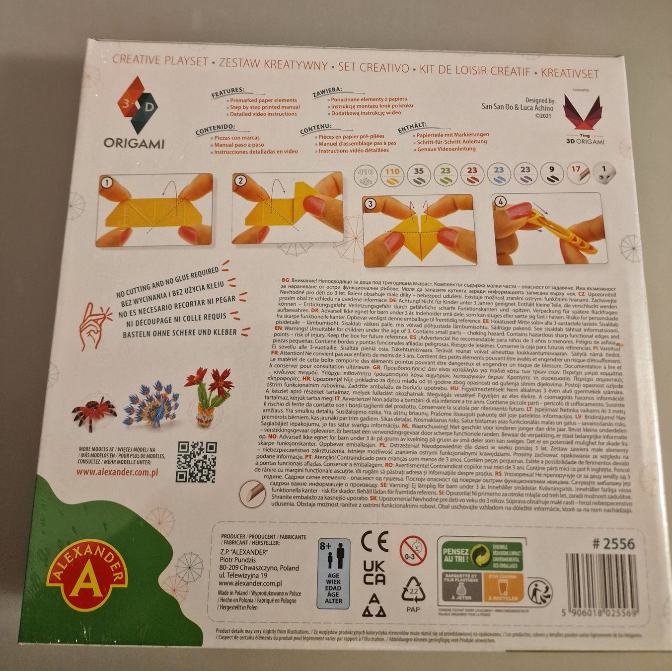 Kit bricolage: 3D Origami Einhorn Bastelset Neu – Nuovo e nell'imballaggio originale da Oberuzwil venduto da aseinkaufswelt 1