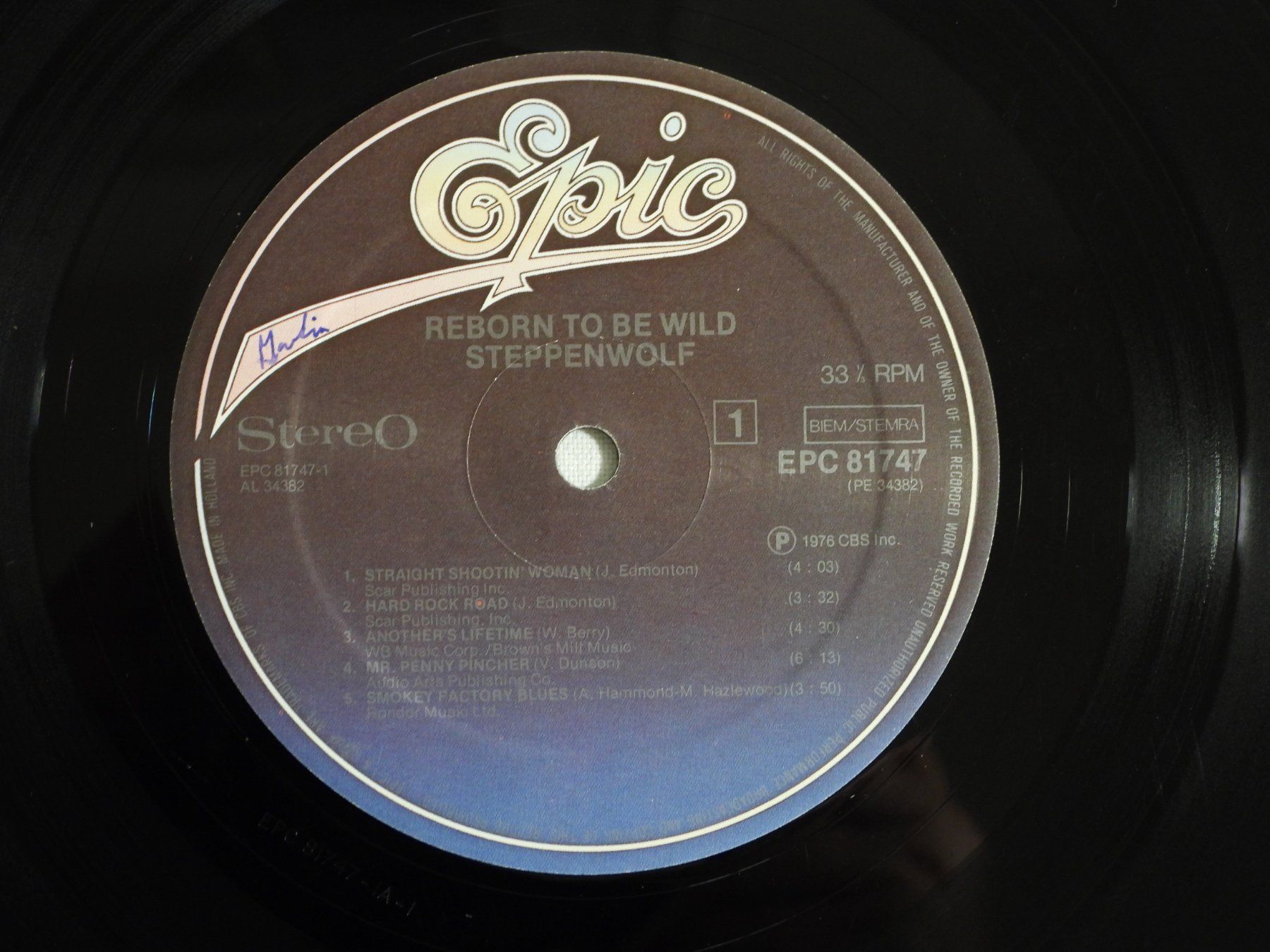 Dischi in vinile: Steppenwolf - Reborn To Be Wild LP 1976 – Usato da Dübendorf venduto da mar_85sd 5