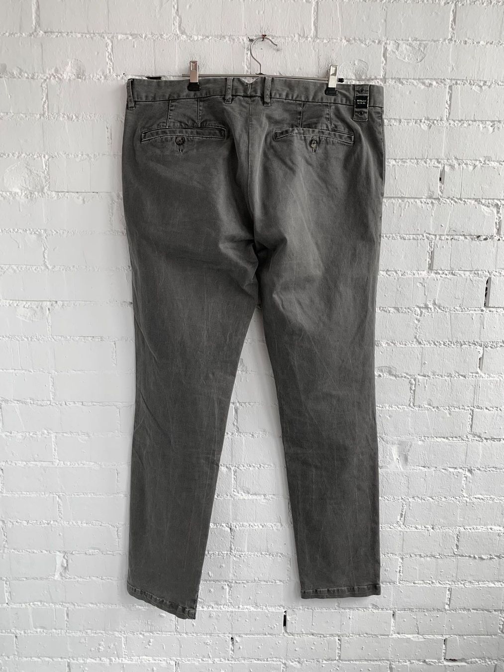 Pantaloni: Graue Herren Chinos Stoffhose von Blauer – Usato da Bern venduto da Fraeuleinhonig 7