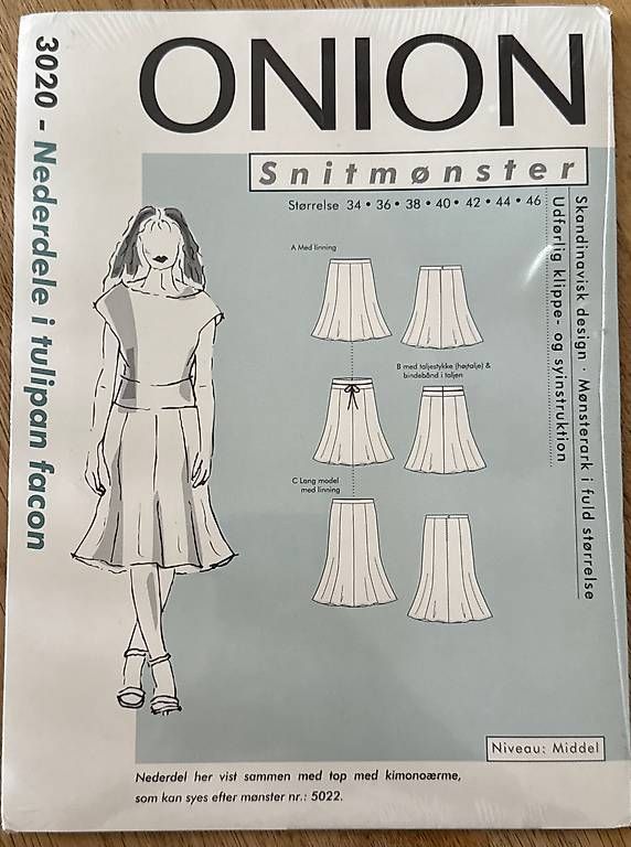 Schnittmuster: Onion Schnittmuster, Bahnenrock – Gebraucht aus Thun von oberschin