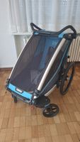 Thule Chariot Cross 1 Blau Fahrradanhänger inkl. Zubehör