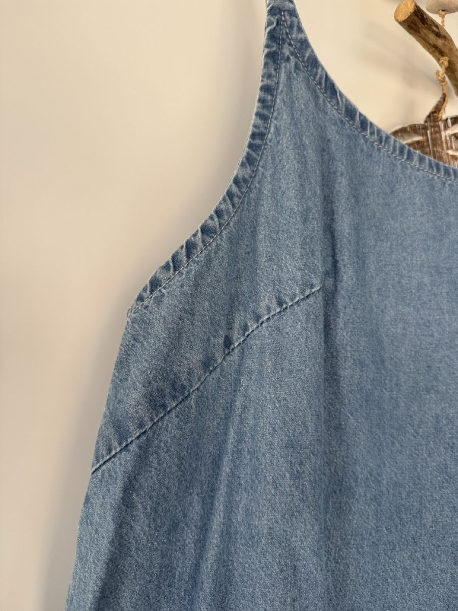 Kleider: Robe en jean style décontracté d'été, taille L – Gebraucht aus Lausanne von Flomag 2