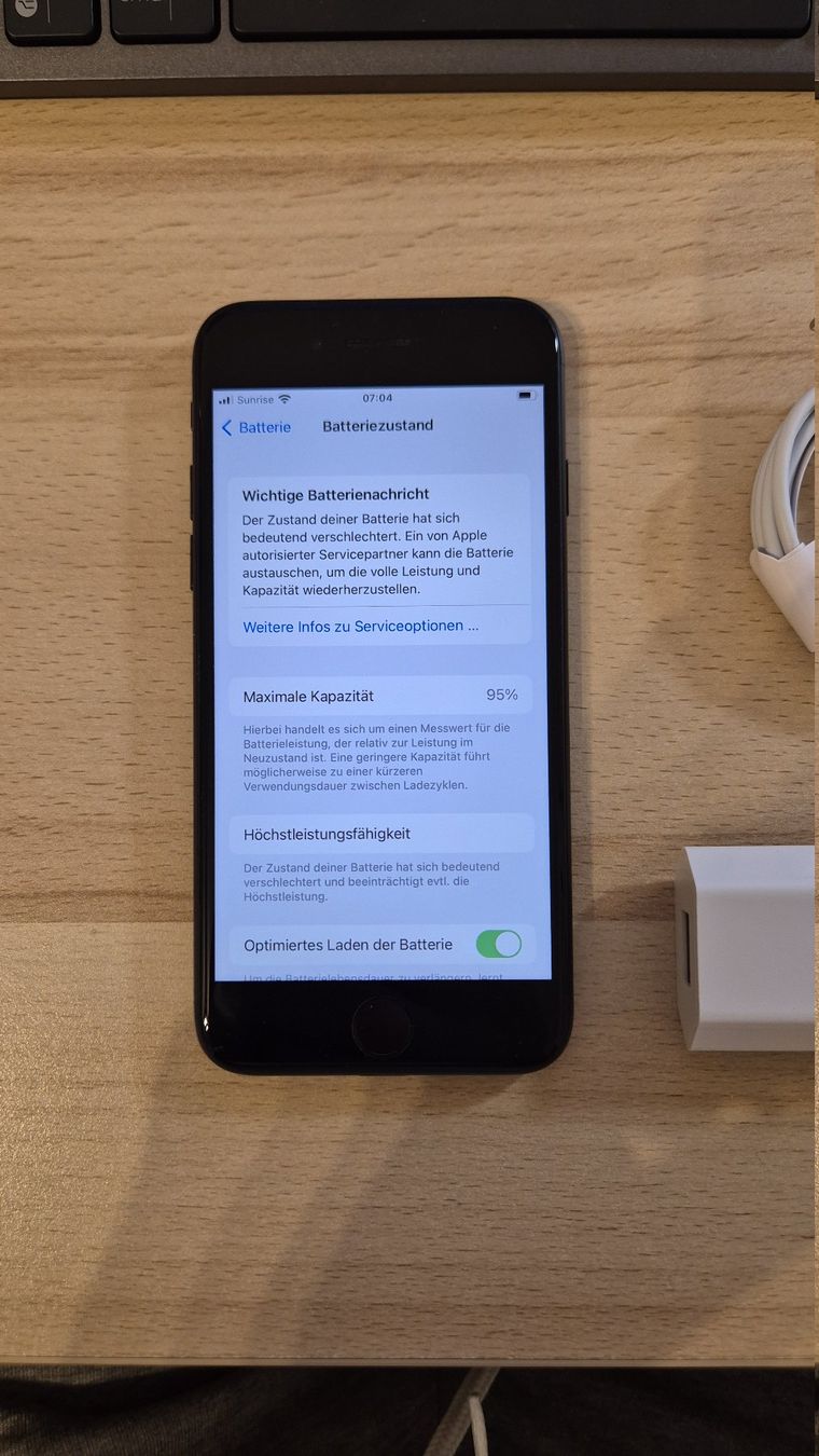 Apple Telefoni cellulari / Smartphones: iPhone 7 32GB Space Gray 3024 Akku 95% – Usato da Münchenbuchsee venduto da MV_Solutions 3