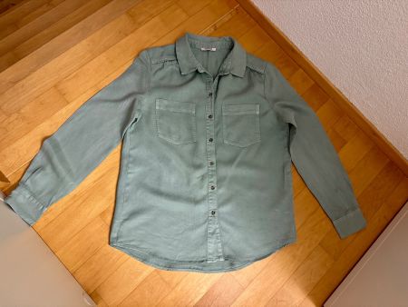 Bluse von Orsay langarm grün, Gr. 36