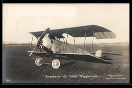 Foto-AK Sanke Nr. 1010, Flugzeug Doppeld