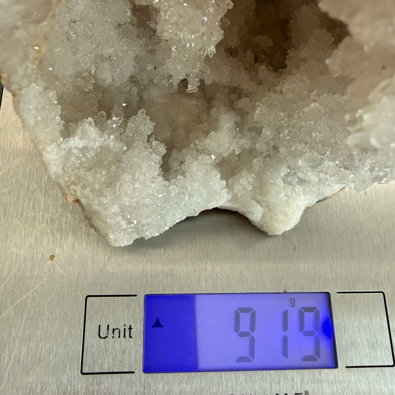 Minerali & Pietre curative: Quartz geode (half) - Mineral – Usato da Vésenaz venduto da RMShop 4