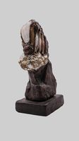 "Tête", Sculpture signée Laurent Chabolle 5/8