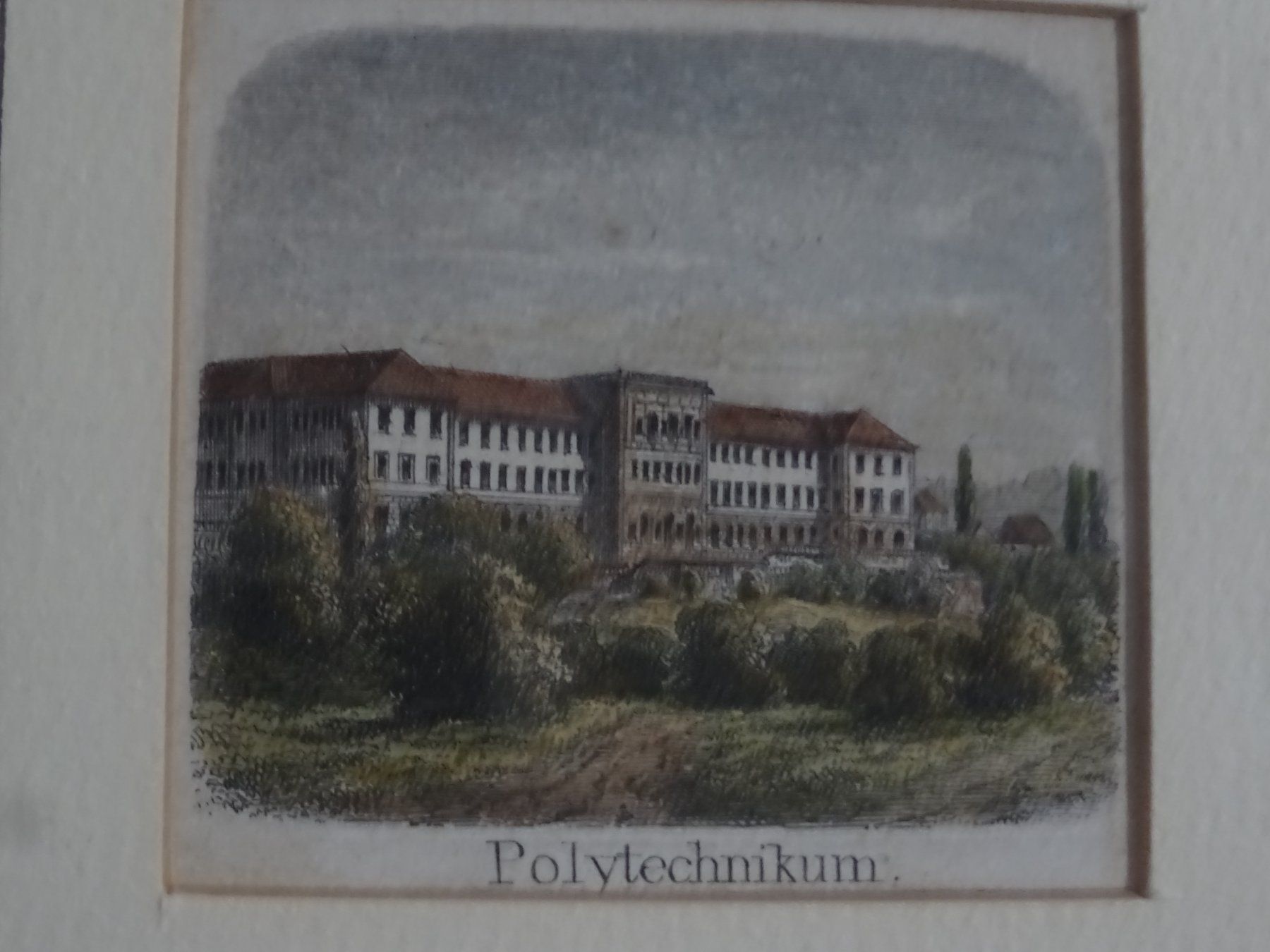 Incisioni: Polytechnikum Zürich / Miniaturstich – Usato da Esslingen venduto da eintagammeer 3