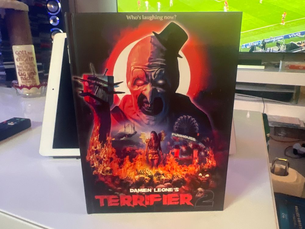 Terrifier 2 Uncut Ultra 4k And Blu Ray Mediabook Vergriffen Kaufen Auf