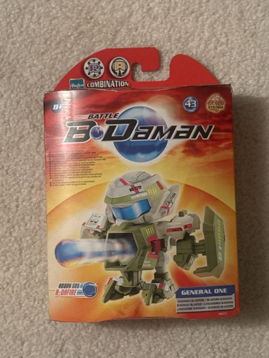 Hasbro Giocattoli: Battle B-Daman Général One nouveau – Nuovo e nell'imballaggio originale da Vevey venduto da luc_b862