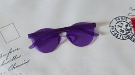 Lila Laune Brille! 😎 Style-Sonnenbrille