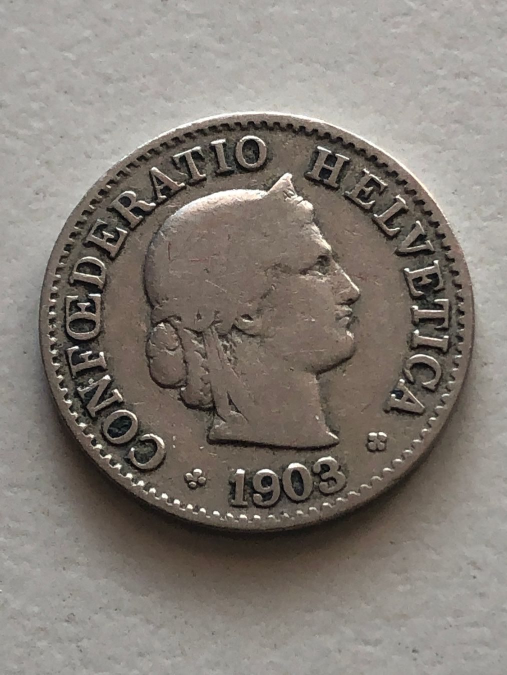Tutti le monete: 5 Rp. 1903 – Usato da Schötz venduto da Odpa