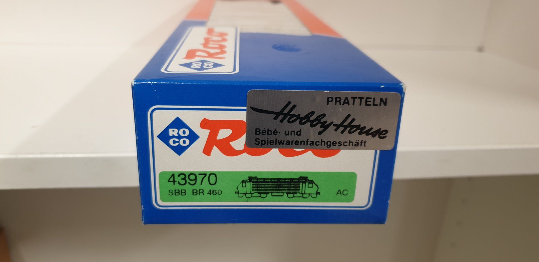 Roco Modellini di ferrovie: Roco SBB Re460 ESU Digital H0/DC – Usato da Geroldswil venduto da TopTrain54 1