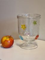 Murano-Stil Glasvase handgearbeitet Blumen