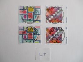 Voll Letzttagsstempel der Poststelle 1958 St. Léonard