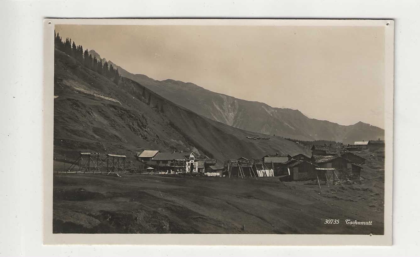 Cartoline postali: Tschamutt, ca 1930-er Jahre – Usato da Spiez venduto da Niesen20