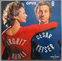 LP - Opus 8 im Menschenzoo - Margrit Läubli & Cesar Keiser