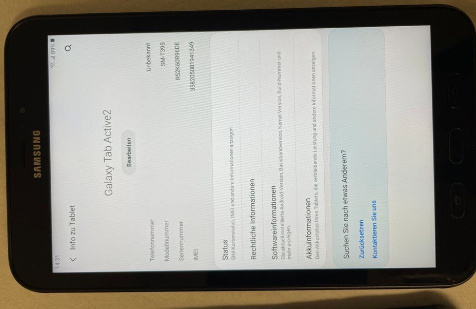 Samsung Tablettes PC: Samsung Tab Active2 – D'occasion à Schnottwil par Boffi82 2
