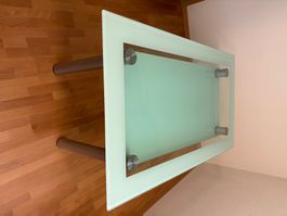 Hochwertiger Glastisch – 160 × 90 cm