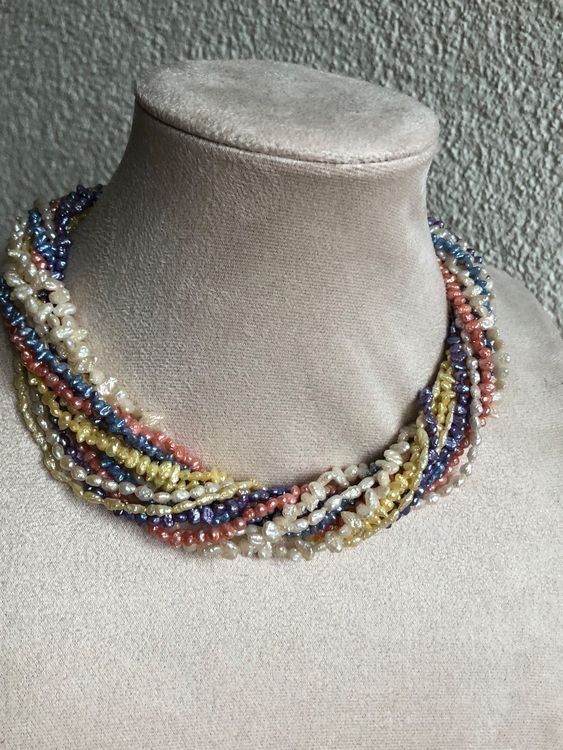 Catenine: Echte Perlen Kette – Usato da Spiegel b. Bern venduto da Rogger72 2