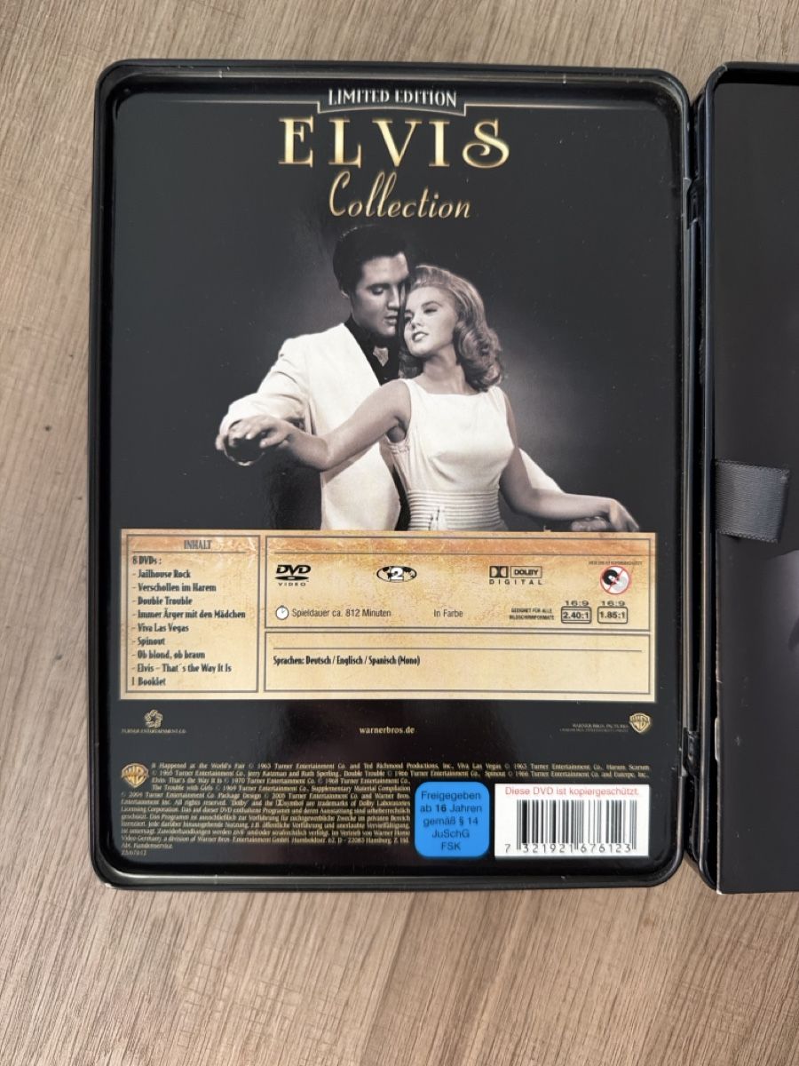 Alle DVDs: Elvis 7 Filme Collection + Bonus DVD – Gebraucht aus Hagendorn von masterchieff 3
