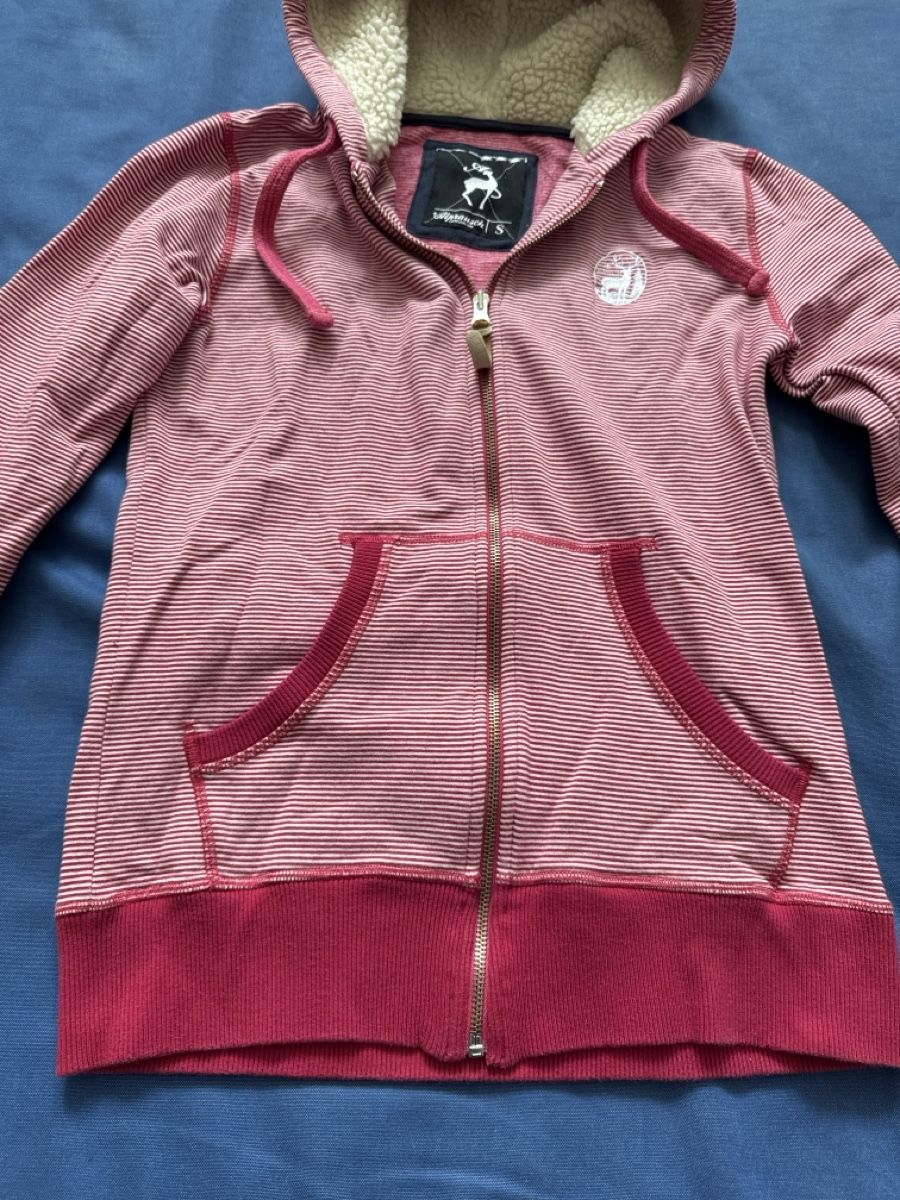 Alprausch Maglioni & Felpe: Alptausch Pullover Grösse S pink/weiss gestreifelt – Usato da Bremgarten AG venduto da muehlemannl 2
