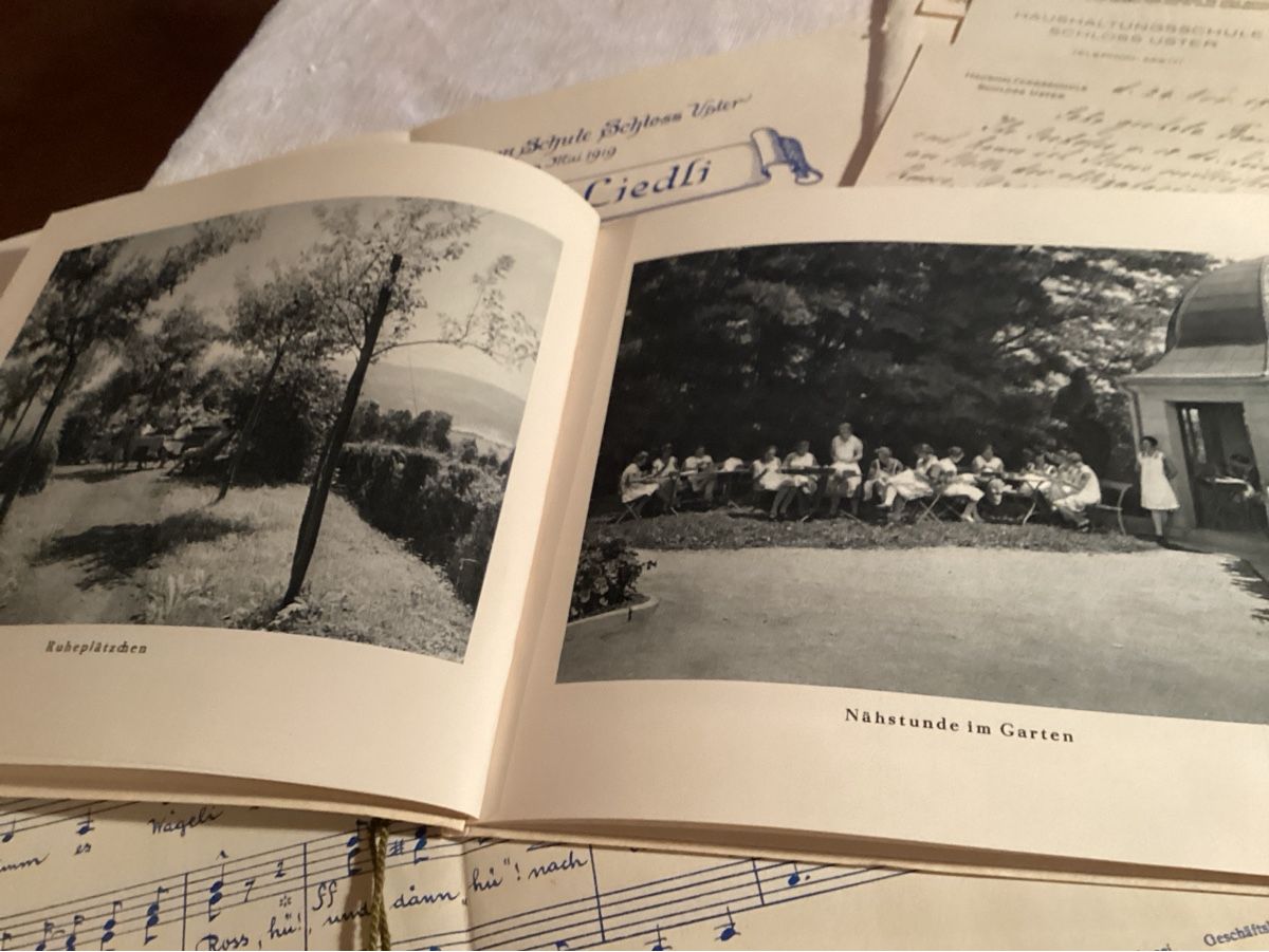 Dokumente: USTER Hauswirtschaftliche schule 7 documents 1940 – Gebraucht aus Luc (Ayent) von Rebouille 4