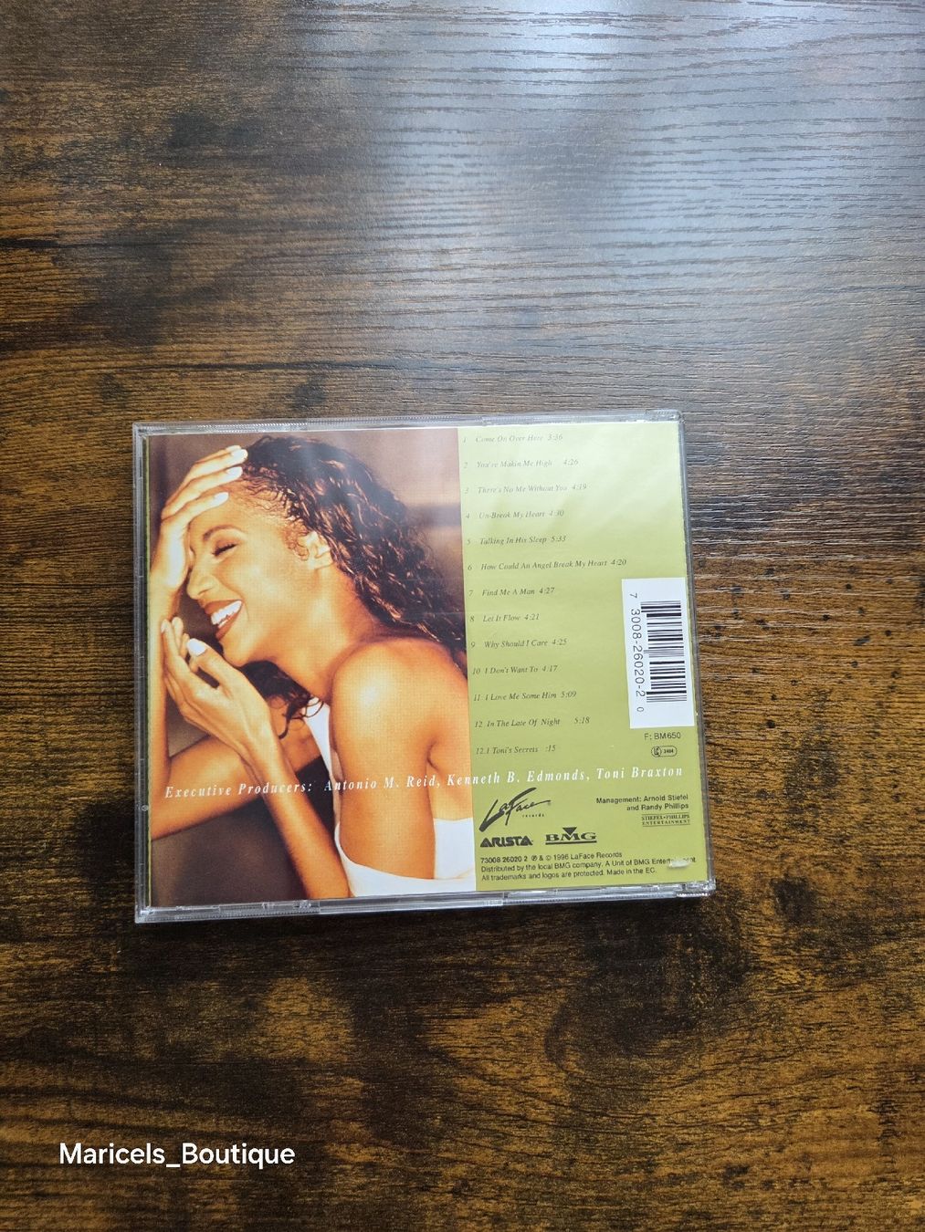 CDs: Toni Braxton CD Secrets Album 1996  – Gebraucht aus Winterthur von Maricels_Boutique 2