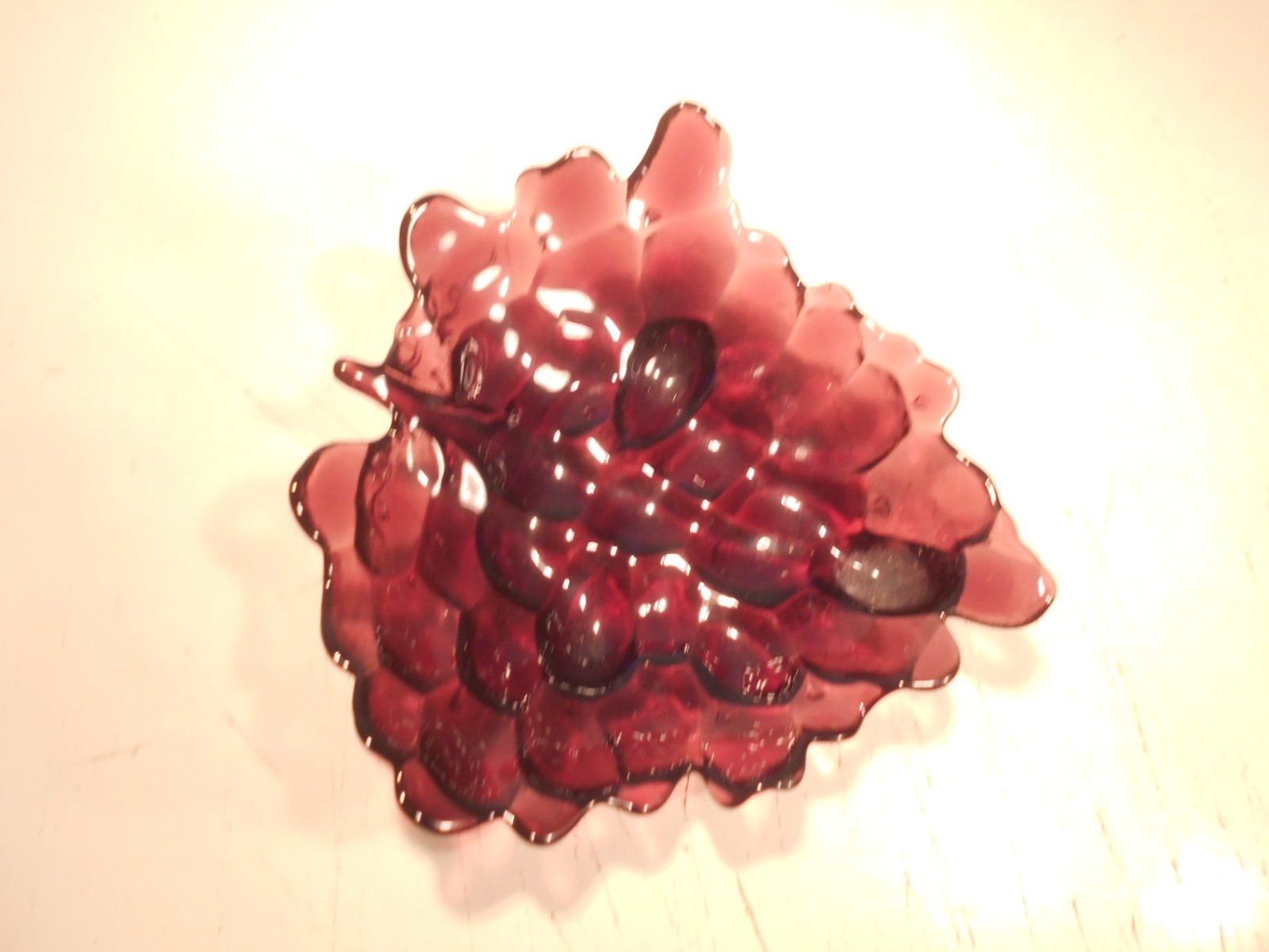 Ciotole: Traube als Glasschale, violett – Usato da Bellach venduto da JingleCherry