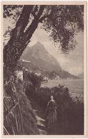 San Mamette e Castello, donna ticinese, datata 1920