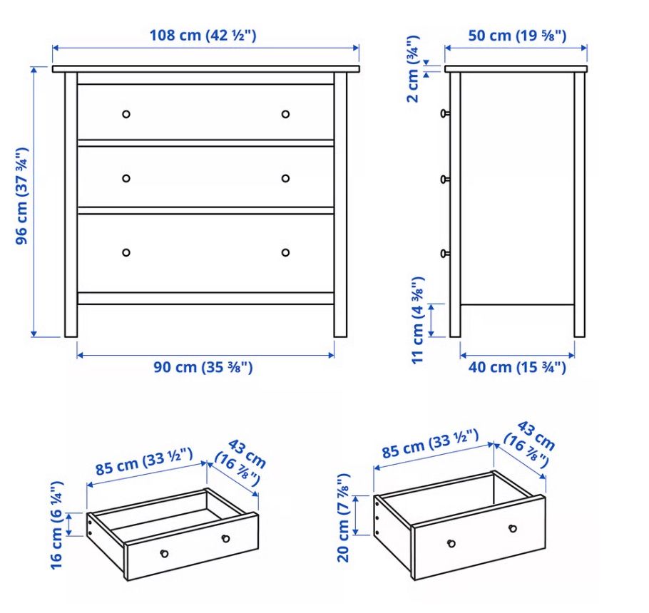 Ikea Cassettiere: Ikea HEMNES Kommode – Usato da St. Gallen venduto da mic_rmq8 1