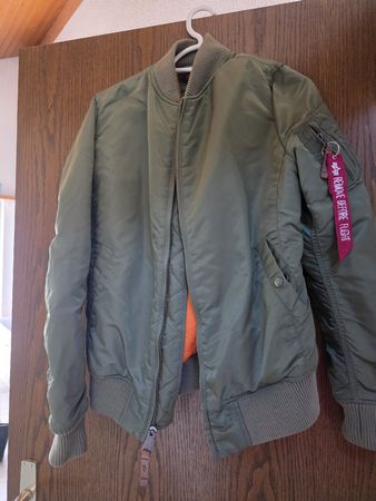 Alpha Industries Bomberjacke oliv grün Grösse Large