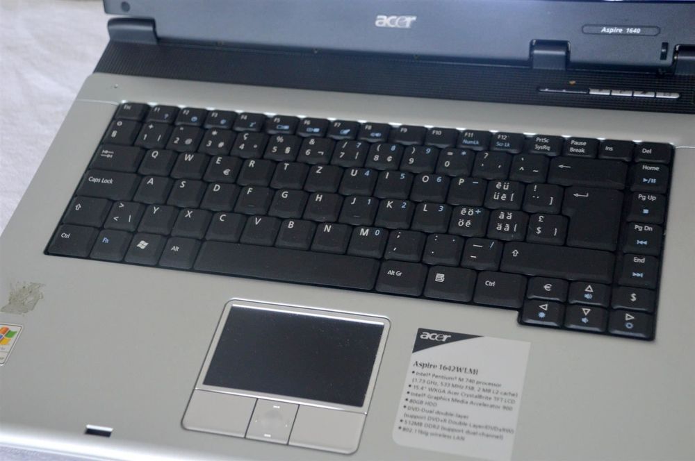 Carte Mère Acer Aspire 1640 – DA0ZL8MB6C6 – Pièce Détachée Portable Occasion