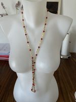 collier vintage plaqué or pierres ?? Je ne sais ? 78 cm