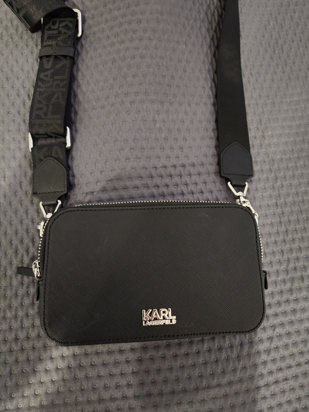 Karl Lagerfeld Borse da donna: Karl Lagerfeld Tasche schwarz – Usato da Oftringen venduto da Leleni 1