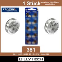 Renata 381 SR1120SW Knopfzellenbatterie - 1 Stk.