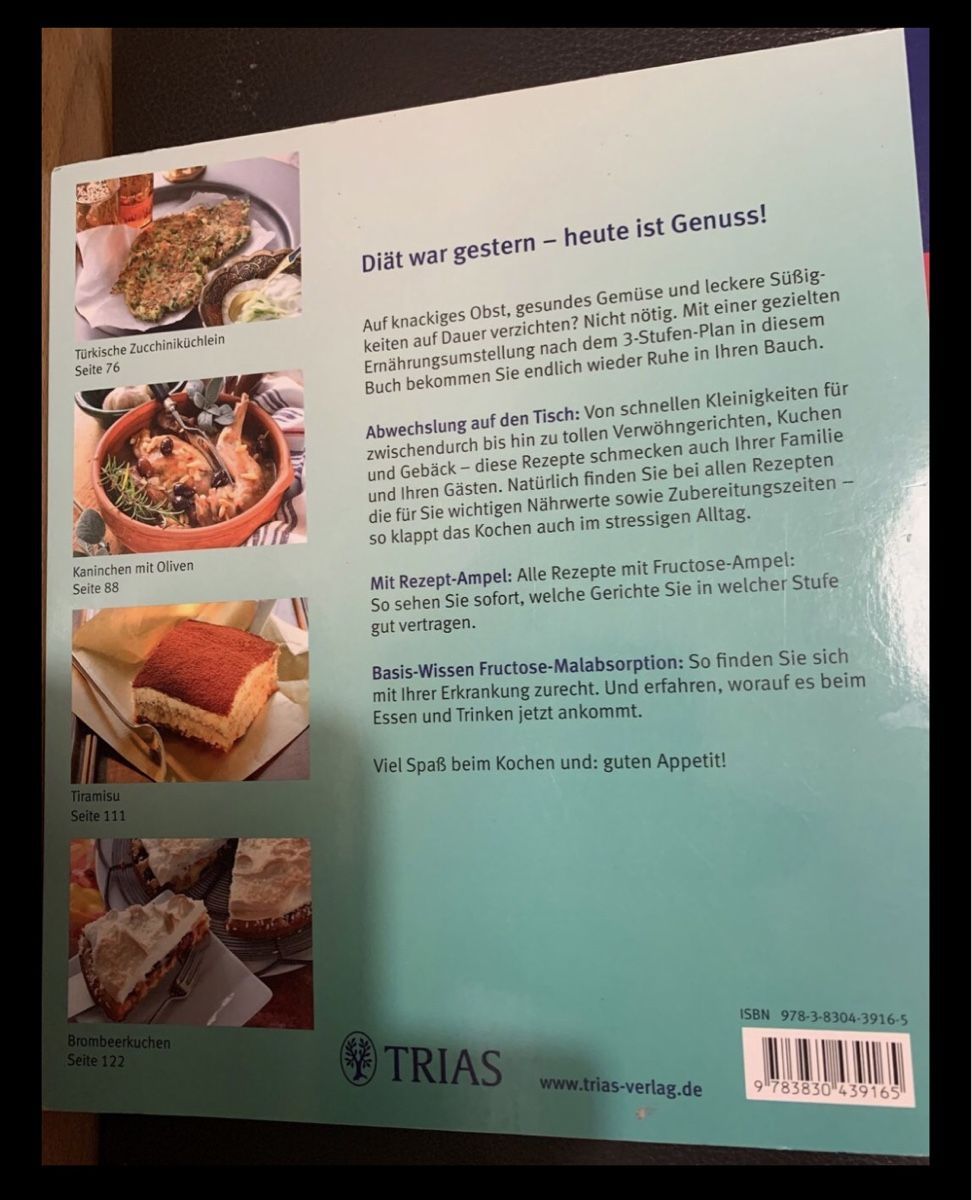 Livres: 2er Set Bücher Fruchtose Intoleranz – D'occasion à Oberwil BL par HappyWifeHappyLife 4