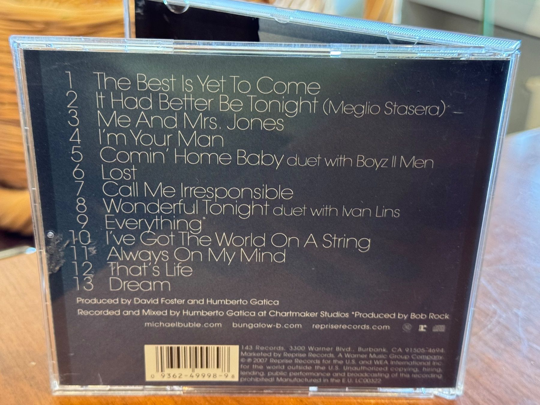 CD: Michael Bublé - Call Me Irresponsible - HG42A – Usato da Küsnacht ZH venduto da swisssales.net 1