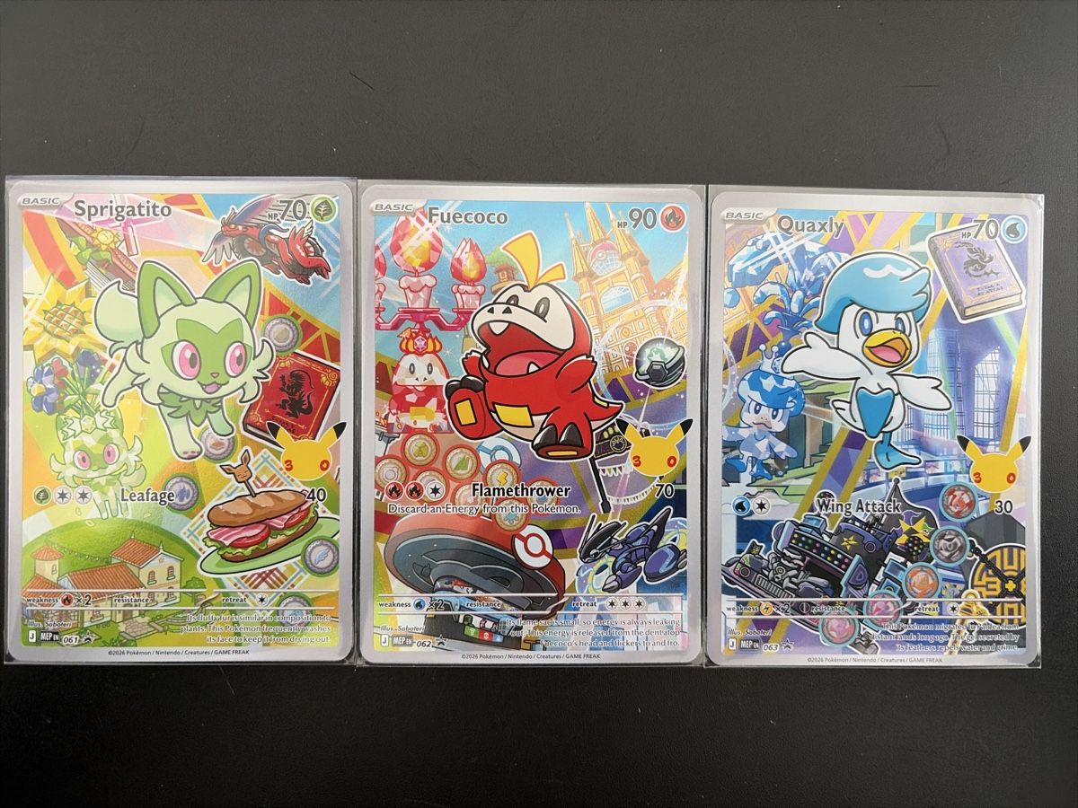 Pokémon Sammelbilder & Trading cards: Pokémon First Partner Series 3 Paldea Starter – Neu (gemäss Beschreibung) aus Seuzach von lb_collectr