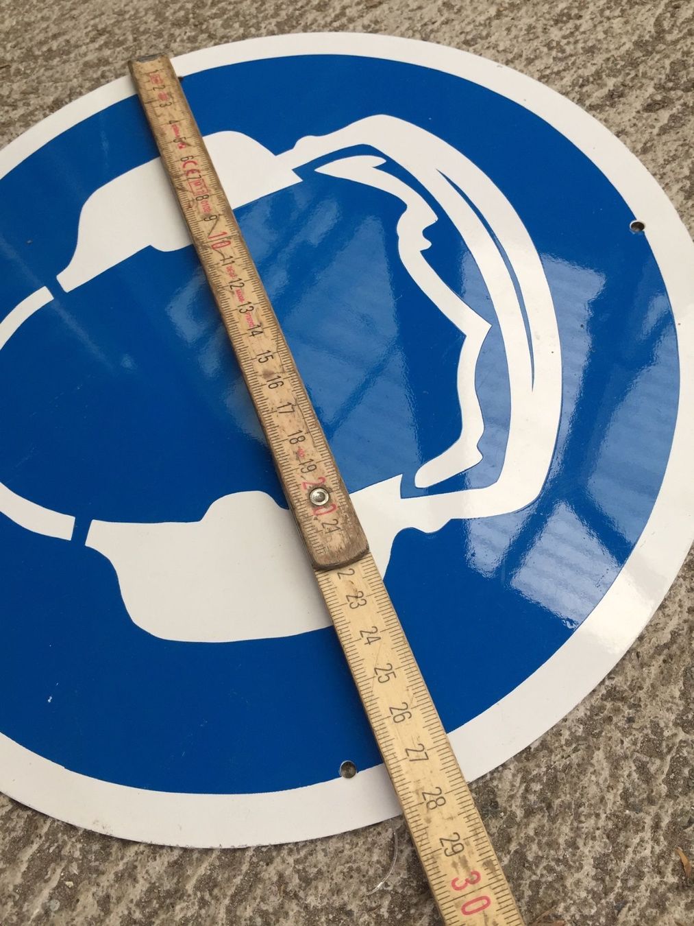Insegne: Schild Gehörschutz tragen – Usato da Spiez venduto da hinbieger 1