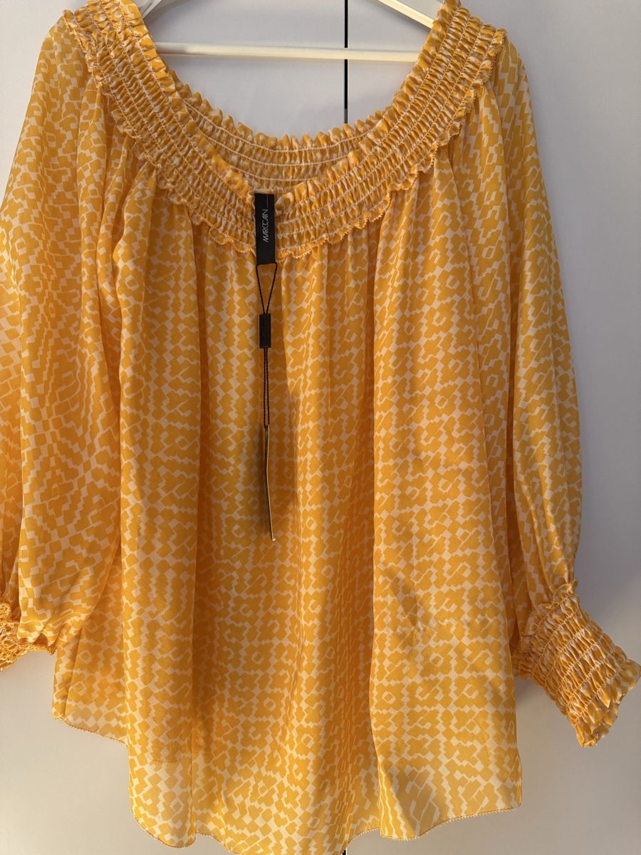 Marc Cain Camicette: Marc Cain 100% seiden Bluse New- Größe 4 – Nuovo e nell'imballaggio originale da Buchs SG venduto da am321 2