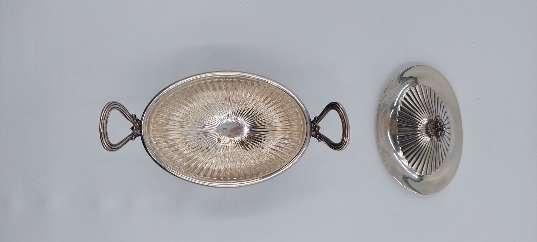 Coupes: Silber Schale mit Deckel – D'occasion à Dielsdorf par anabur 3