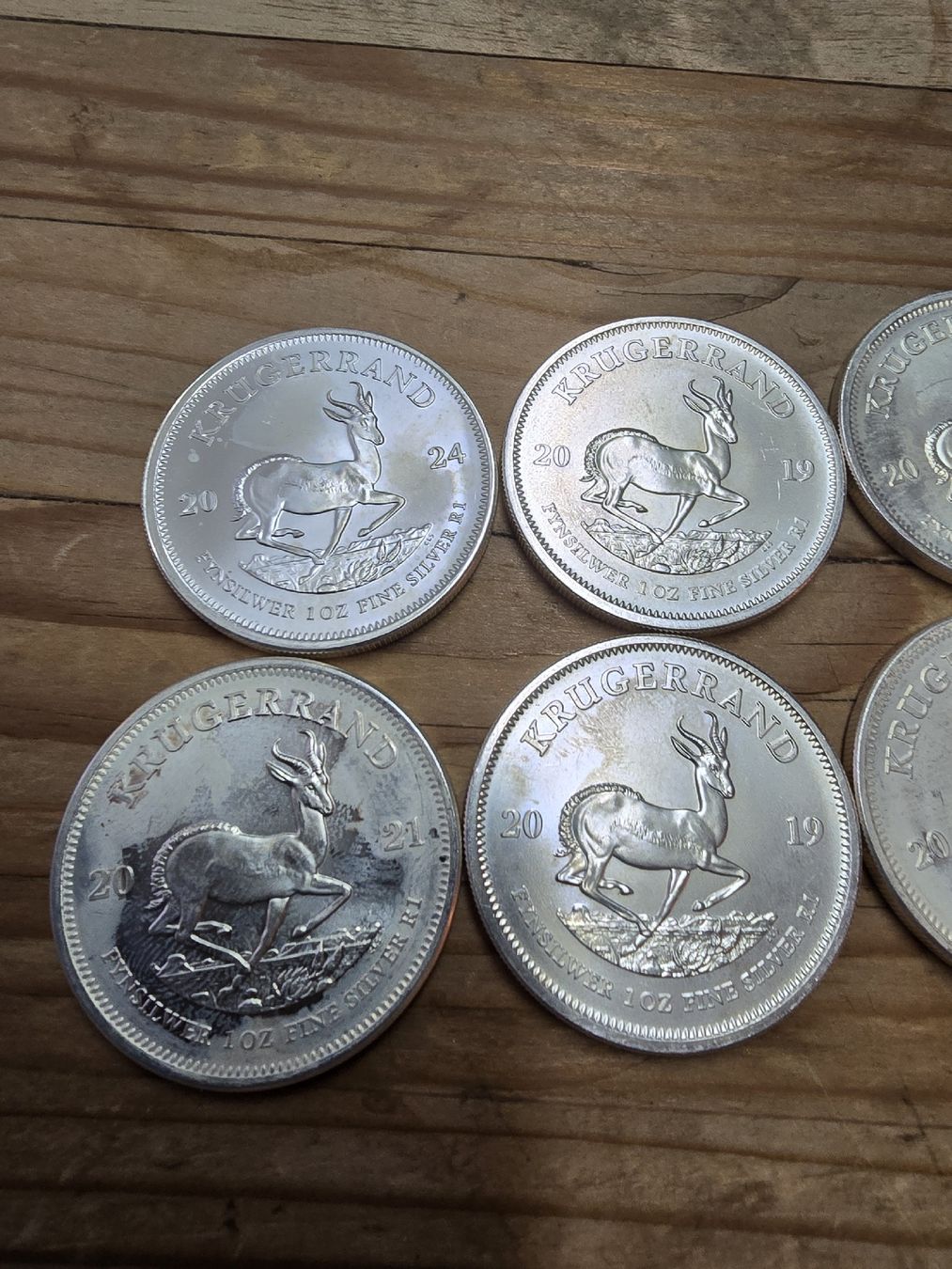 Tutti le monete: 8STK 1UNZE KRÜGERRAND – Nuovo (secondo la descrizione) da Pfäffikon SZ venduto da stefanus03 1