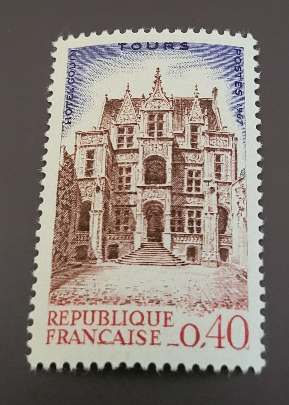 Tutti i francobolli: Frankreich 1967 briefmarke – Usato da St Gallen venduto da Stampsalshobby