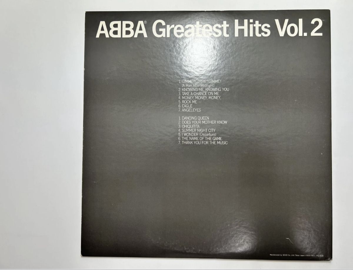 Dischi in vinile: ABBA -Greatest Hits Vol.2 – Usato da Le Lignon venduto da Aladdin67 1